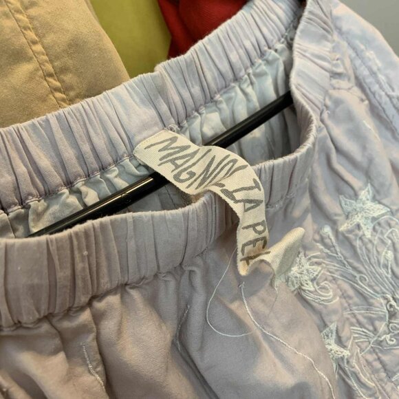 Magnolia Pearl ELEPHANT CIRCUS Silk Pants Moon Star Fireworks Clown Rare Relic - Picture 10 of 16